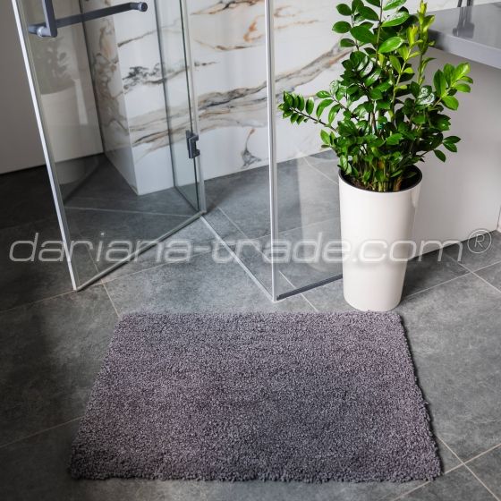 Килимок антибак. Australian Wool 60x90 см гранітний