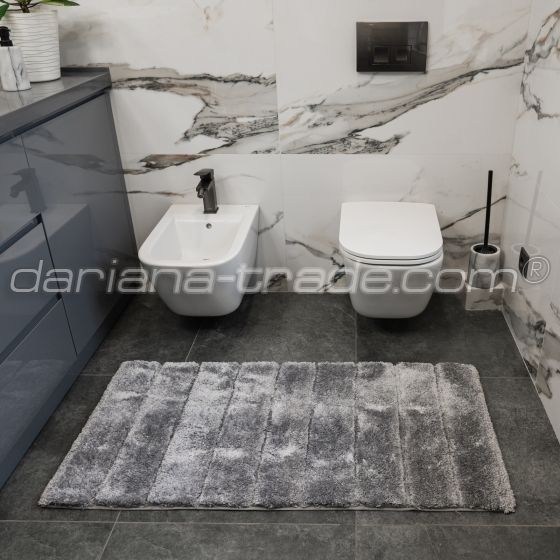 Килимок антибакт. New Dream 60x90 графітовий