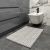Килим для ванної кімнати Мелоді, сірий, 50х80 см