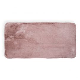 Килимок з еко-хутра Tweed 60x120 см, рожевий