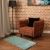 Килимок з еко-хутра Tweed 60x120 см, м'ятний