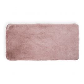 Килимок з еко-хутра Tweed 75x150 см, рожевий