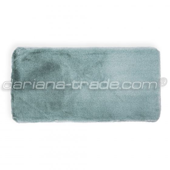 Килимок з еко-хутра Tweed 75x150 см, м'ятний