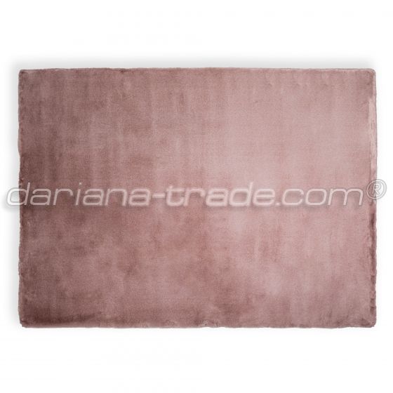Килимок з еко-хутра Tweed 160x220 см, рожевий