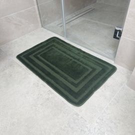 Килимок  Econom 50x80 зелений рамка