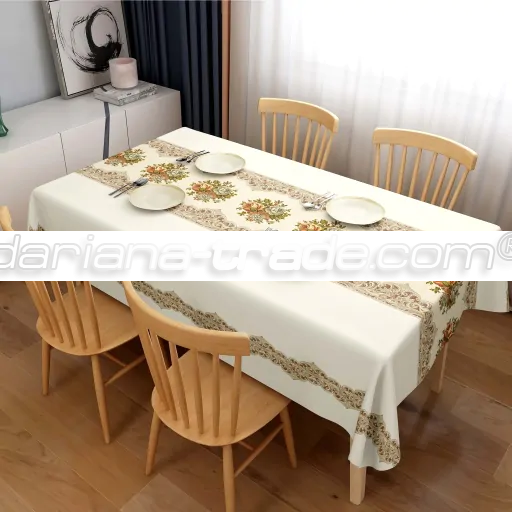 Плівка столова Dariana тришарова 1,37x20м STS5737-1