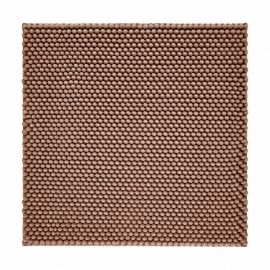 Килимок для ванної кімнати Ананас, какао, 50x50 см