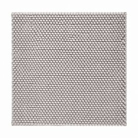 Килимок для ванної кімнати Ананас, срібно-сірий, 50x50 см