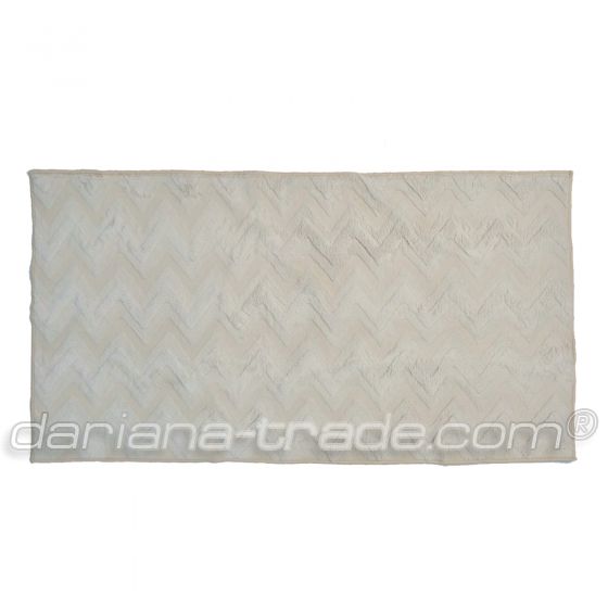 Килимок з еко-хутра Linea 160х220 см, бежевий
