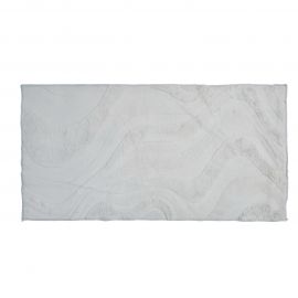 Килимок з еко-хутра Linea 75х150 см, сірий