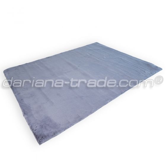 Килимок з еко-хутра Elegant 160x220см, французький сірий