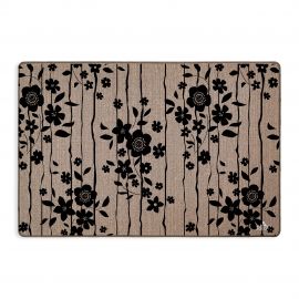 Килимок Льон, прінт квітка, 60х90см