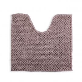 Килимок для ванної кімнати Ананас, опаловий, 55x50 см з вирізом