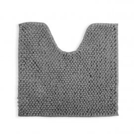 Килимок для ванної кімнати Ананас, гранітний, 55x50 см з вирізом