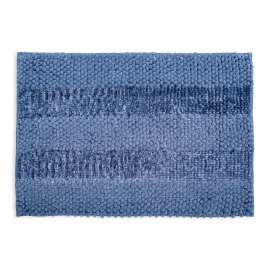 Килимок для ванної кімнати Матрас, волошковий, 55x80 см