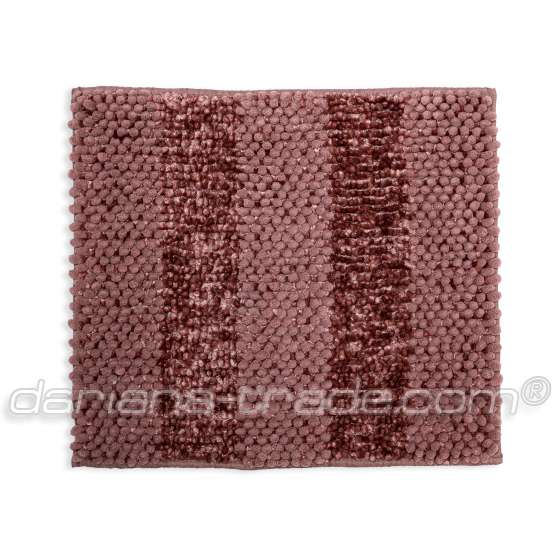 Килимок для ванної кімнати Матрас, коричневий, 55x50 см