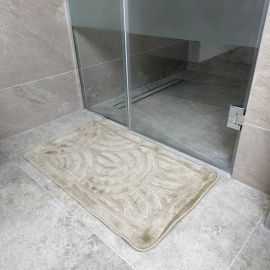 Килимок Econom 50x80 бежевий орнамент