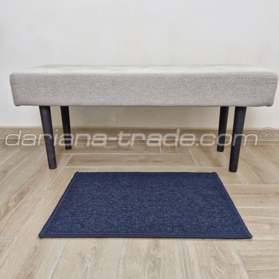 Килим поліпропілен MINI 40x60 темно-синій