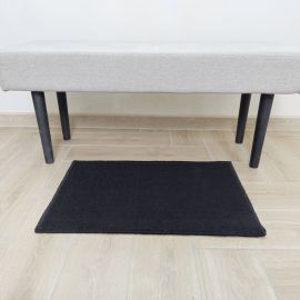 Килим поліпропілен MINI 40x60 чорний