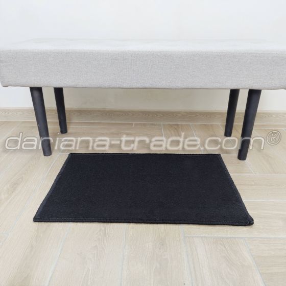Килим поліпропілен MINI 40x60 чорний