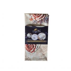 Скатертина для столу Сілікон 135х100см, дизайн в асортименті