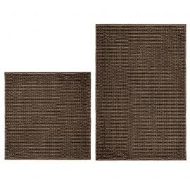 Набір килимків для ванної кімнати Standard, коричневий 60х90+60х50см