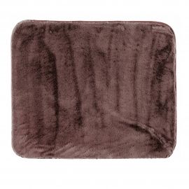 Килимок з еко-хутра Moonbeam 50x60 см, горіховий