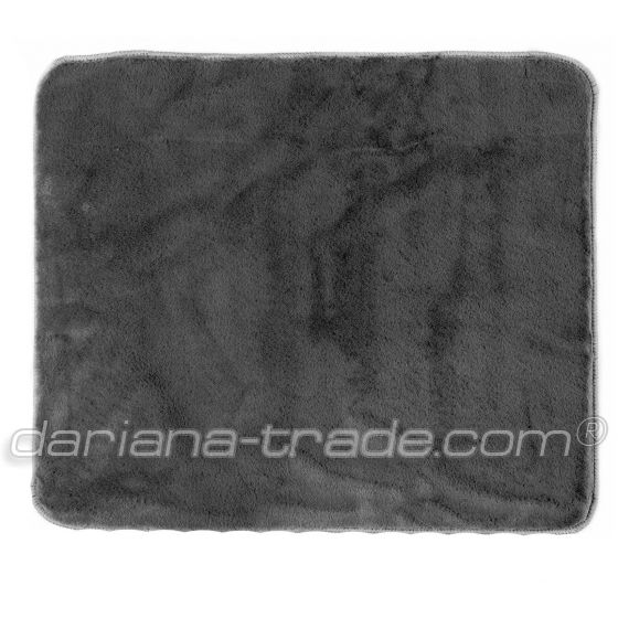 Килимок з еко-хутра Moonbeam 50x60 см, графітовий