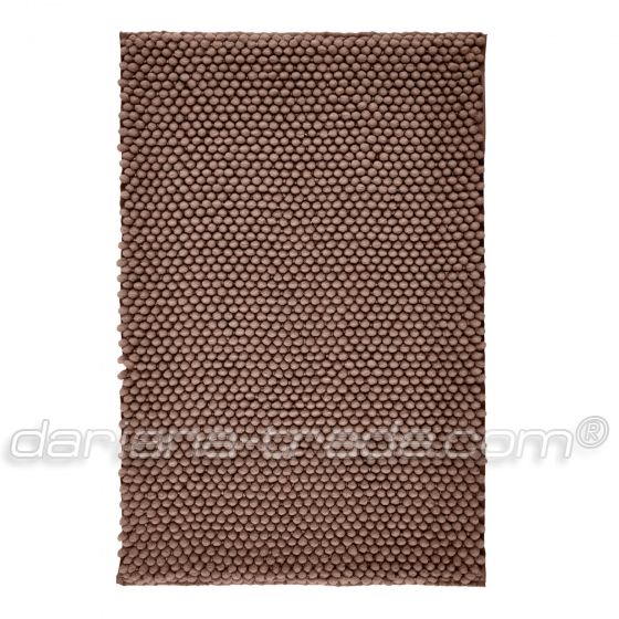 Килимок для ванної кімнати Ананас, какао, 55x80 см