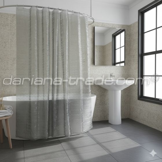 Шторка PEVA 180х180 WB93-gray