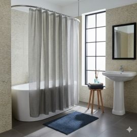 Шторка PEVA 180х180 WB25-beige