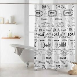 Шторка PEVA 180х180см ZHY004-1