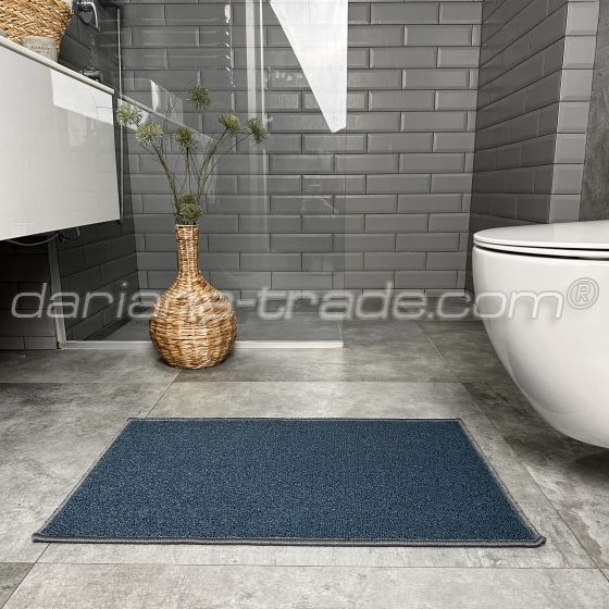 Килимок для ванної кімнати LITTLE 44x70 см синій