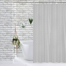 Шторка Жаккард JC12-4401-теплий сірий