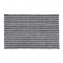 Килим для ванної кімнати Мелоді, темно-сірий, 55х80 см