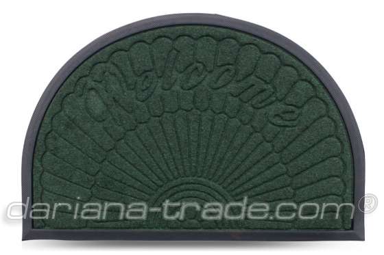 Килимок MX півколо смарагд, 40х60см