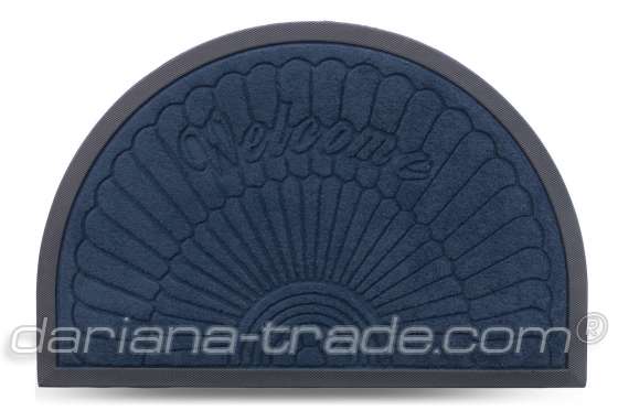 Килимок MX півколо, темно-синій, 40х60см