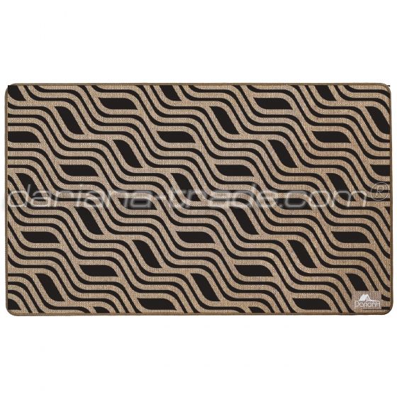 Килимок Льон, прінт хвиля, 70х120 см 