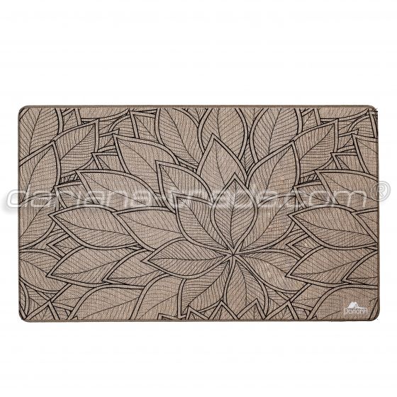 Килимок Льон, прінт флора, 45х75 см