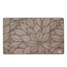 Килимок Льон, прінт флора, 70х120 см 