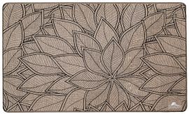 Килимок Льон, прінт флора, 60х90 см