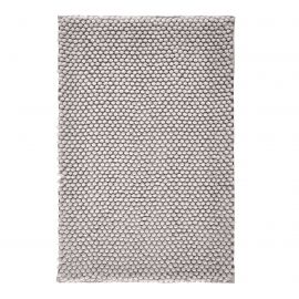 Килимок для ванної кімнати Ананас, срібно-сірий, 50x80 см