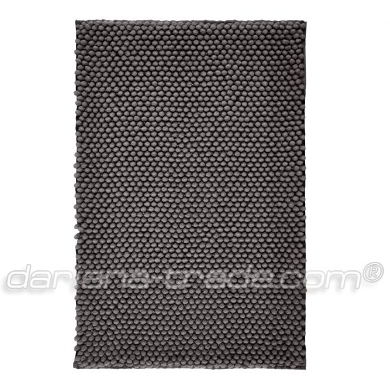 Килимок для ванної кімнати Ананас, тепло-сірий, 50x80 см