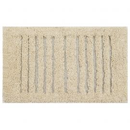 Килим з бавовни Softa 45x75 бежевий з лініями