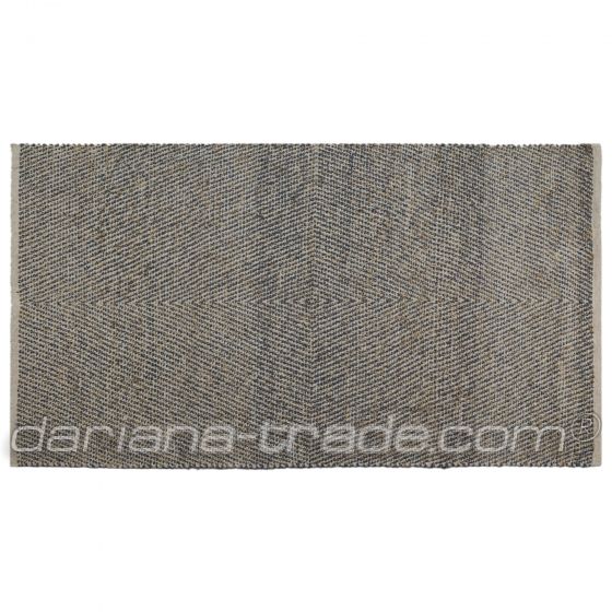 Килим з бавовни Rumi 80х130 см синій